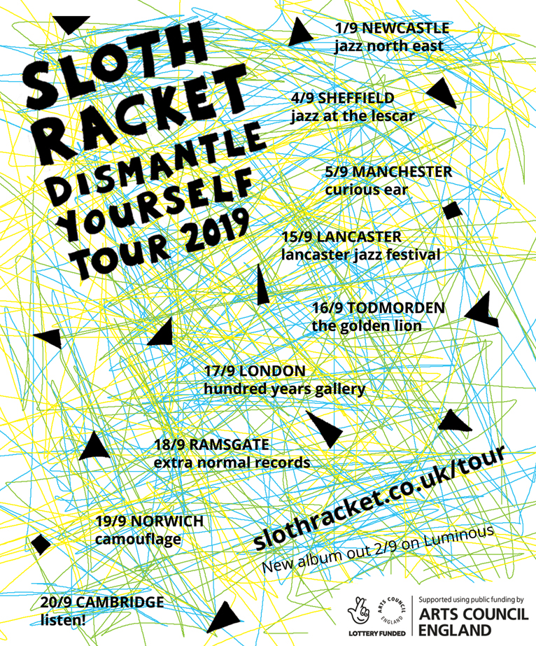 Sloth Racket tour poster